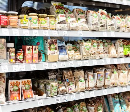 асортимент от био щанда