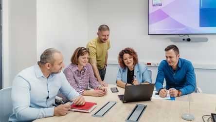Колеги от администрацията на рц