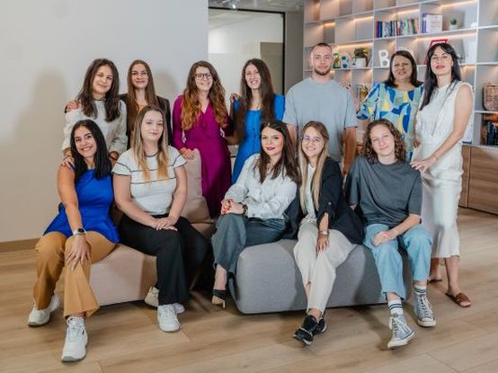 стажантите ни с техните ментори