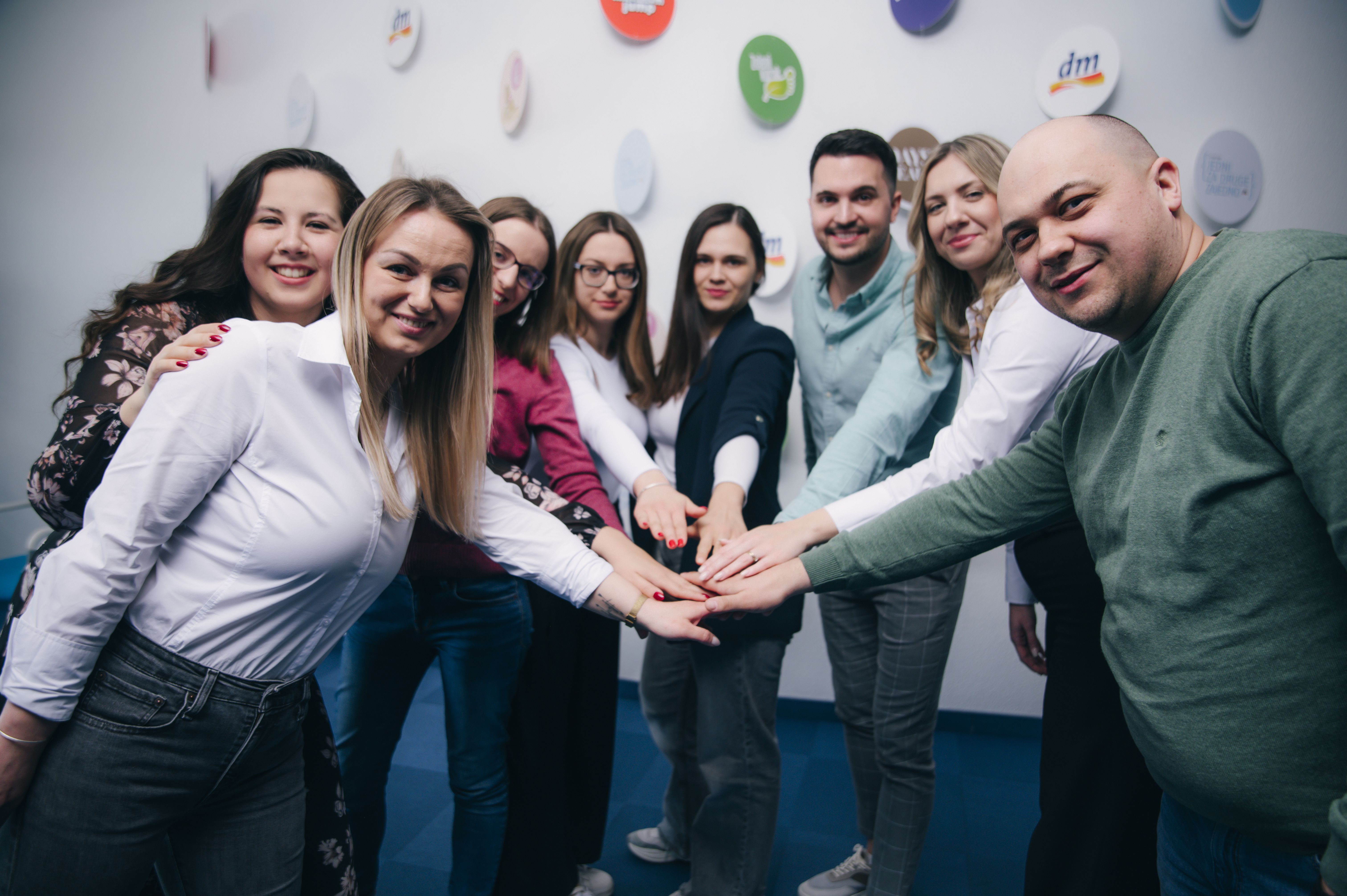 Timski rad djelatnika dm-a