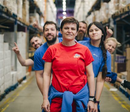 djelatnici logističkog centra